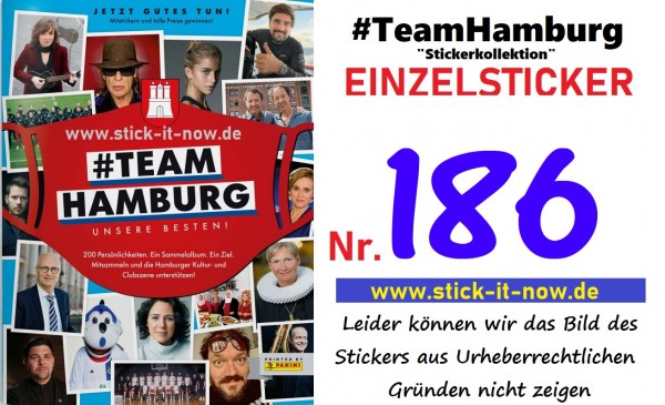 #TeamHamburg "Sticker" (2021) - Nr. 186