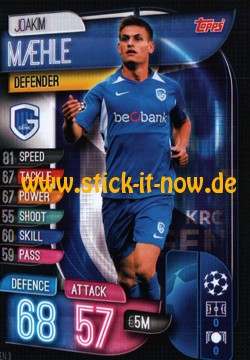 Match Attax Champions League 2019/20 - Nr. GEN 3