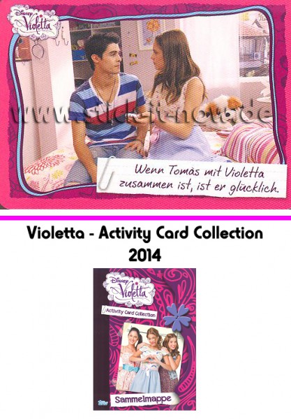 Disney Violetta - Activity Cards (2014) - Nr. 70