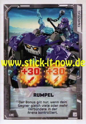 Lego Nexo Knights Trading Cards - Serie 2 (2017) - Nr. 149