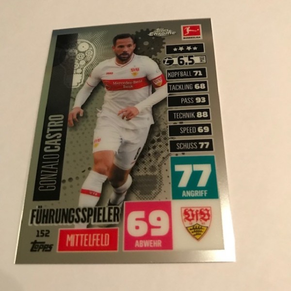 Match Attax BL Chrome 20/21 - Nr. 152 - CASTRO