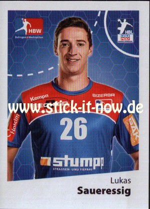 LIQUE MOLY Handball Bundesliga Sticker 19/20 - Nr. 124