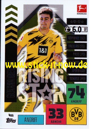 Topps Match Attax Bundesliga 2020/21 - Nr. 411 (Rising Star)