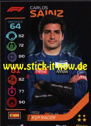 Turbo Attax "Formel 1" (2020) - Nr. 29