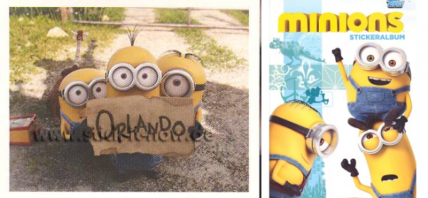 Minions Sticker (2015) - Nr. 117