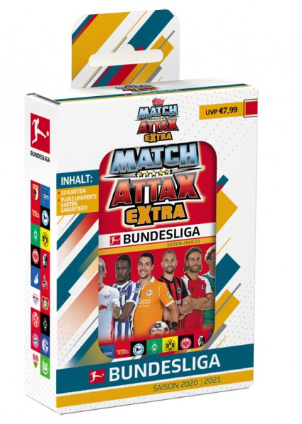 Topps Match Attax Bundesliga 2020/21 "Extra" - Mini Tin "Rot"