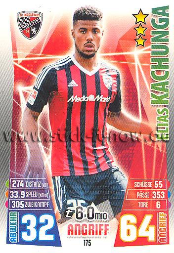 Match Attax 15/16 - Elias KACHUNGA - FC Ingolstadt 04 - Nr. 175