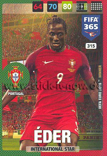 Panini Adrenalyn XL "FIFA 365" (2017) - Nr. 315