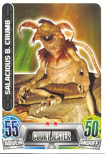 Force Attax Movie Collection - Serie 2 - Salacious B. Crumb - Nr. 59