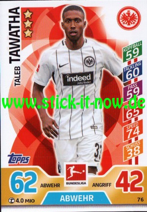 Topps Match Attax Bundesliga 17/18 - Nr. 76