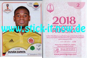 Panini WM 2018 Russland "Sticker" INT/Edition - Nr. 639