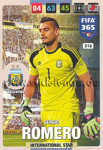 Panini Adrenalyn XL "FIFA 365" (2017) - Nr. 316