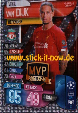 Match Attax Champions League 2019/20 - Nr. C LIV (Club MVPs)