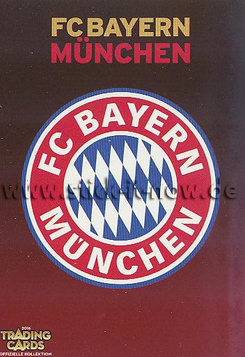 FC BAYERN MÜNCHEN - Trading Cards - 2016 - Nr. 1