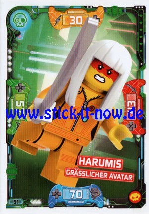 Lego Ninjago Trading Cards - SERIE 5 "Next Level" (2020) - Nr. 51
