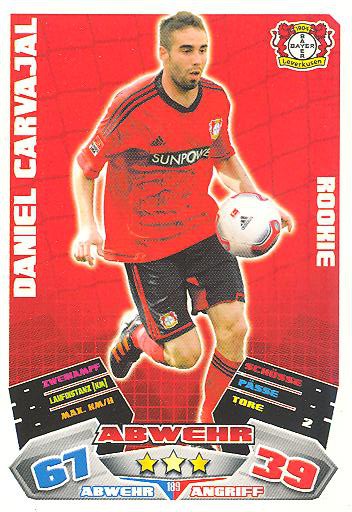 Match Attax 12/13 - Daniel Carvajal - Bayer Leverkusen - Nr. 189
