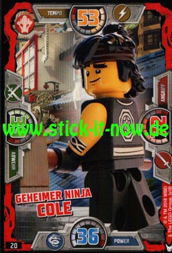 Lego Ninjago Trading Cards - SERIE 3 (2018) - Nr. 20