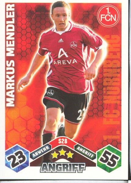 Markus Mendler - Match Attax 10/11 Spezial