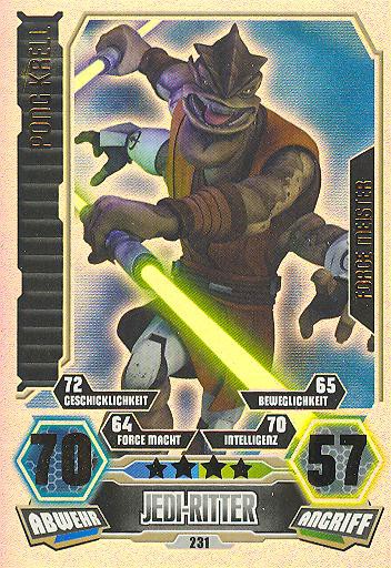 Force Attax - Serie 3 - FORCE-MEISTER - Pong Krell - Nr. 231