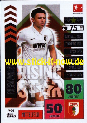 Topps Match Attax Bundesliga 2020/21 - Nr. 406 (Rising Star)