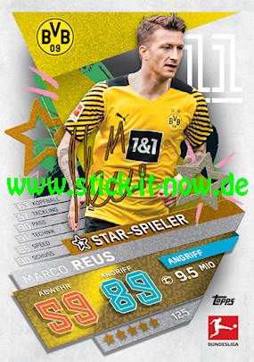 Topps Match Attax Bundesliga 2021/22 - Nr. 125 ( Star-Spieler )