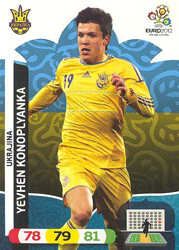 Panini EM 2012 - Adrenalyn XL - Yevhen Konoplyanka - Ukraine