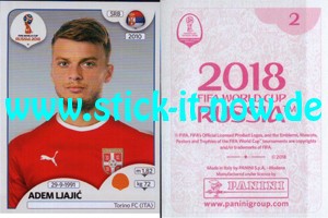 Panini WM 2018 Russland "Sticker" INT/Edition - Nr. 414