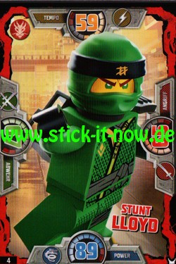 Lego Ninjago Trading Cards - SERIE 3 (2018) - Nr. 4