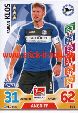 Topps Match Attax Bundesliga 17/18 EXTRA - Nr. 528