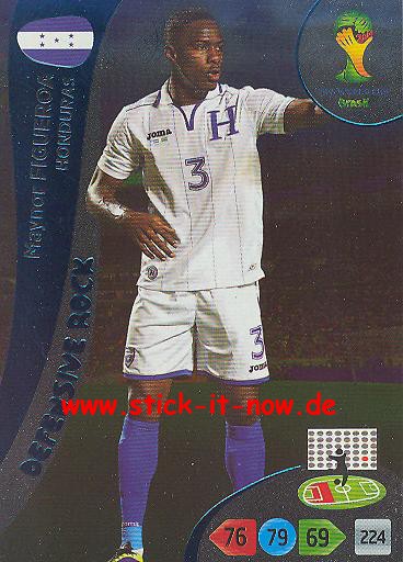 Panini Adrenalyn XL Brasil WM 2014 - Defensive Rocks - Maynor FIGUEROA