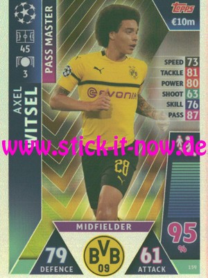 Match Attax CL 18/19 "Road to Madrid" - Nr. 159