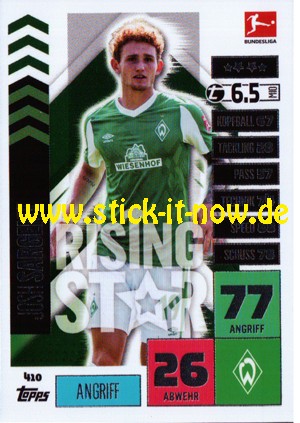 Topps Match Attax Bundesliga 2020/21 - Nr. 410 (Rising Star)