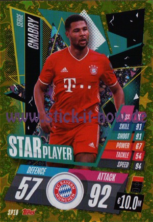 Match Attax Champions League 2020/21 - Nr. SP 10