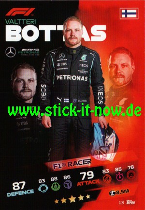 Turbo Attax "Formel 1" (2021) - Nr. 13