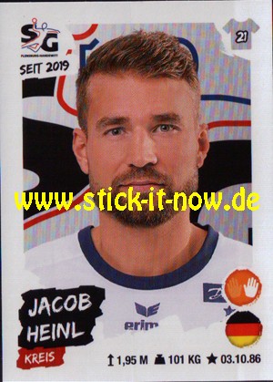 LIQUI MOLY Handball Bundesliga "Sticker" 20/21 - Nr. 34
