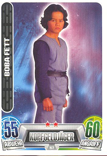 Force Attax Movie Collection - Serie 2 - BOBA FETT - Nr. 157