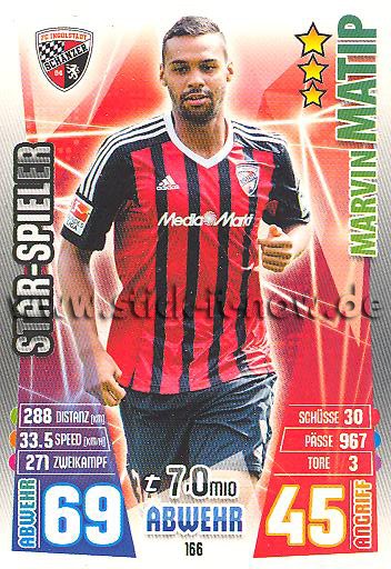 Match Attax 15/16 - Marvin MATIP - FC Ingolstadt 04 - Nr. 166