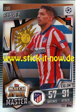 Topps Match Attax 101 (2021) - Nr. 203 ( Master )