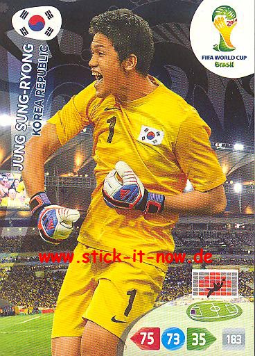 Panini Adrenalyn XL Brasil WM 2014 - JUNG SUNG-RYONG