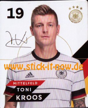 Rewe DFB Sammelkarten EM 2020 - Toni Kroos - Nr. 19