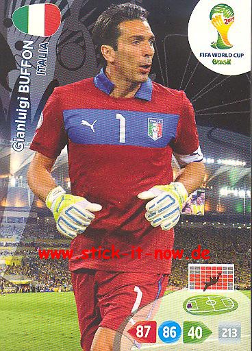 Panini Adrenalyn XL Brasil WM 2014 - Gianluigi BUFFON