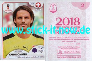 Panini WM 2018 Russland "Sticker" INT/Edition - Nr. 362