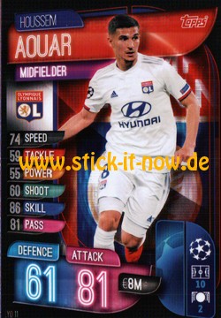 Match Attax Champions League 2019/20 - Nr. LYO 11