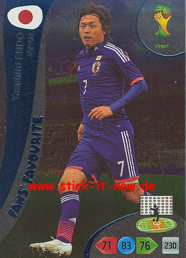 Panini Adrenalyn XL Brasil WM 2014 - Fans Favourites - Yasuhito ENDO