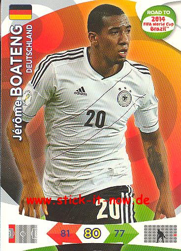 Panini Adrenalyn XL Road to WM 2014 - Jerome BOATENG