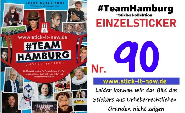 #TeamHamburg "Sticker" (2021) - Nr. 90