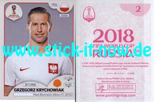 Panini WM 2018 Russland "Sticker" INT/Edition - Nr. 593