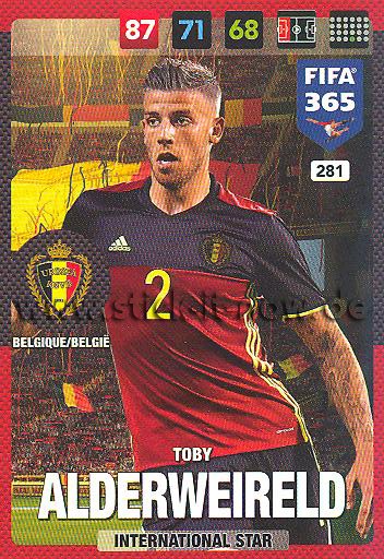 Panini Adrenalyn XL "FIFA 365" (2017) - Nr. 281