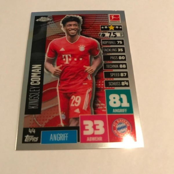 Match Attax BL Chrome 20/21 - Nr. 44 - COMAN