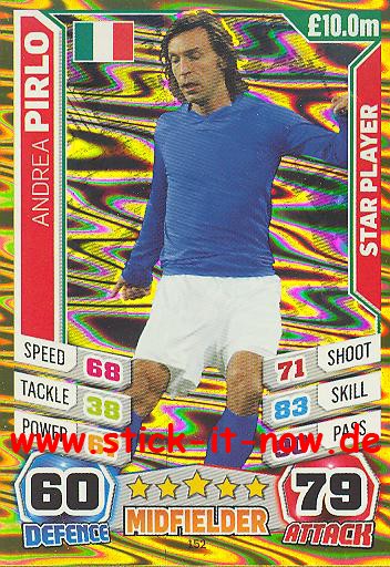 Match Attax "World Stars WM 2014" - ANDREA PIRLO - Star-Player - Nr. 152